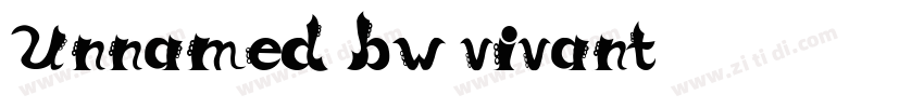 Unnamed bw vivant字体转换